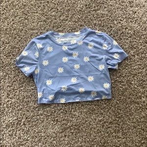 Daisy crop top
